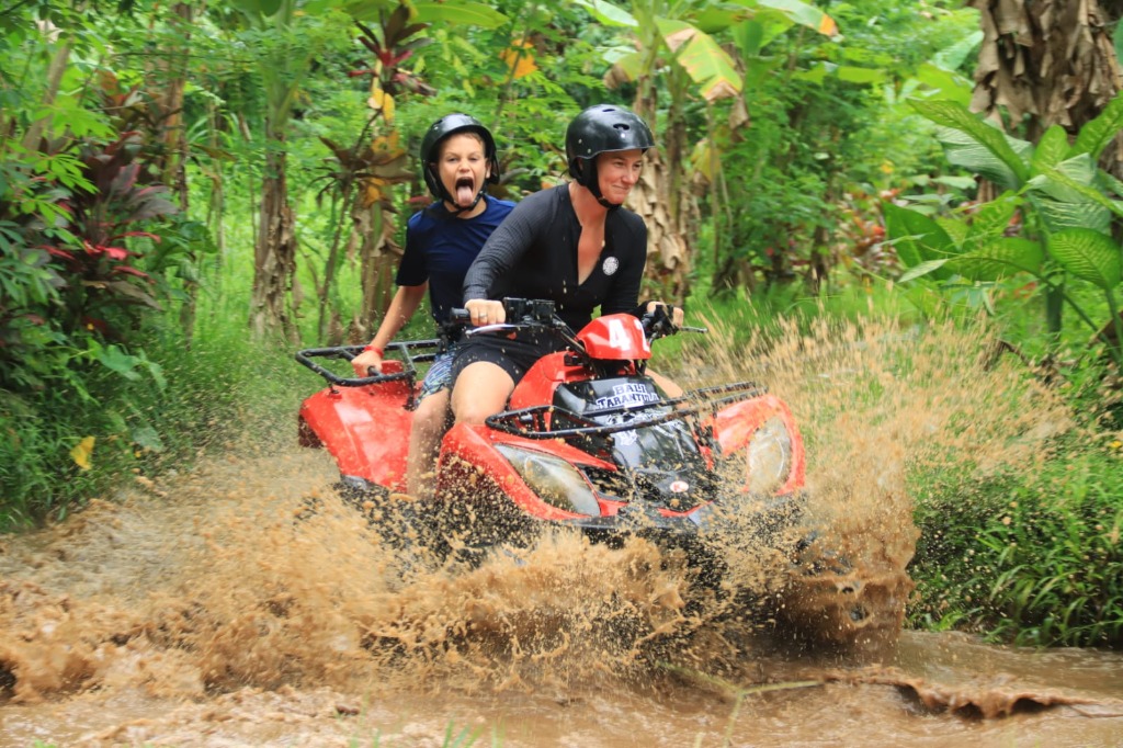 ATV Waterfall Spray